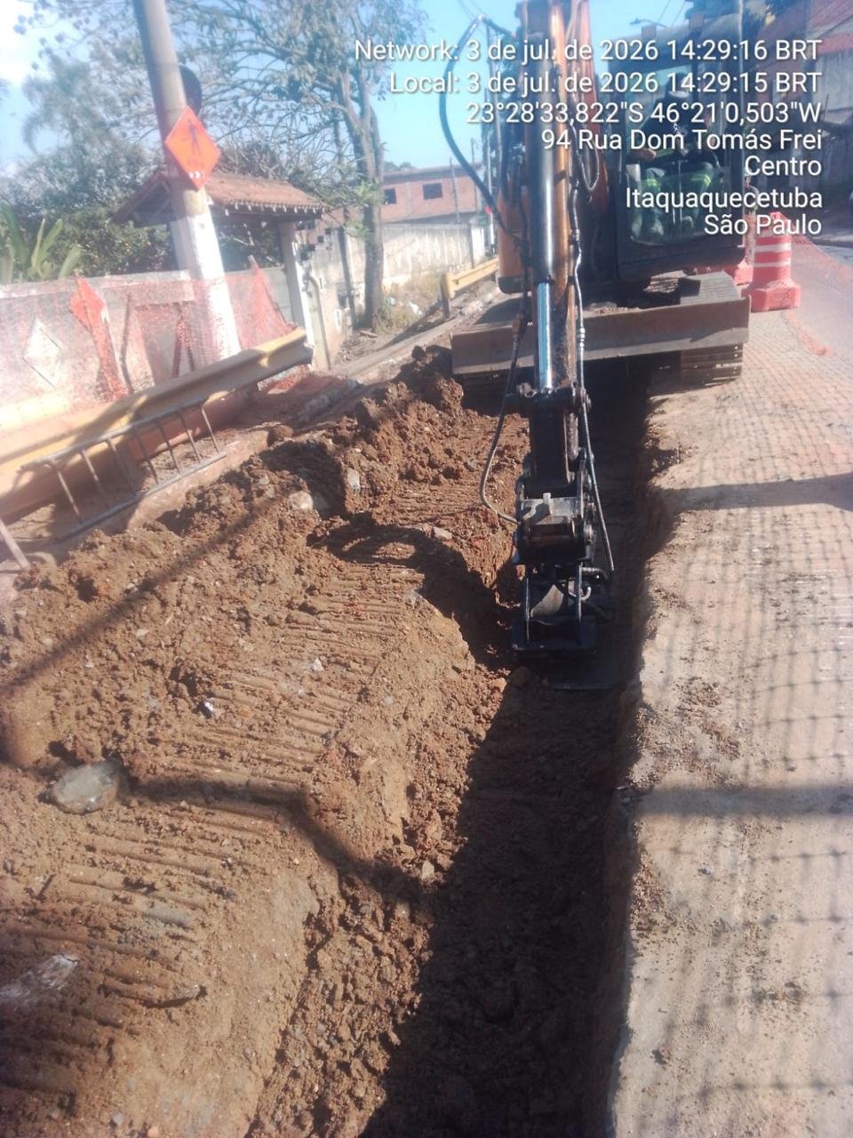 Rede de Esgoto — Itaquaquecetuba, SP — foto 2